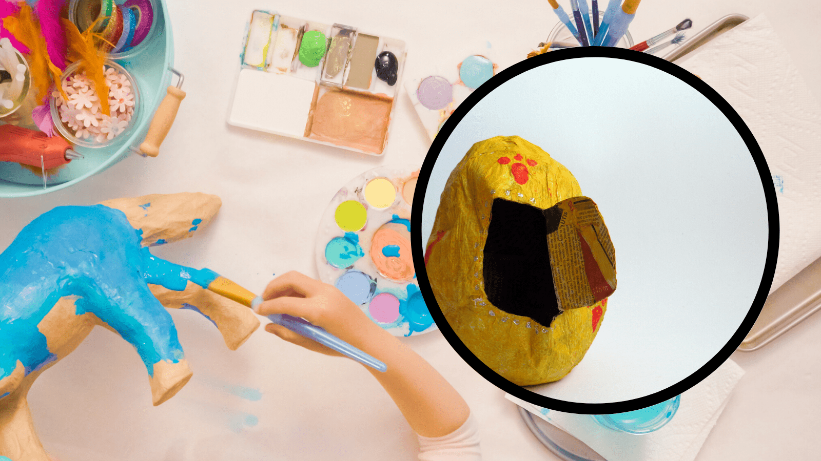 Cómo hacer papel maché | Receta con papel de periódico
