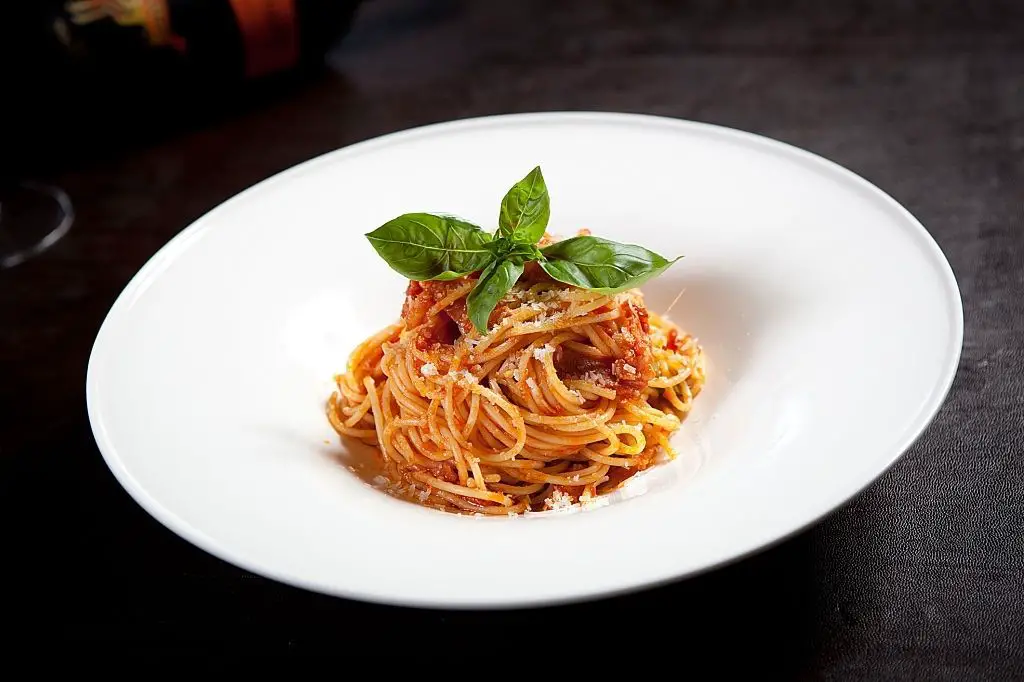 Receta de Espaguetis a la amatriciana