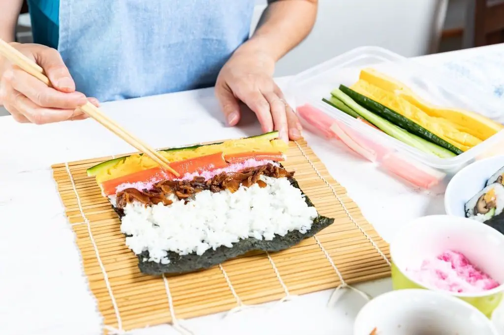 ingredientes maki sushi