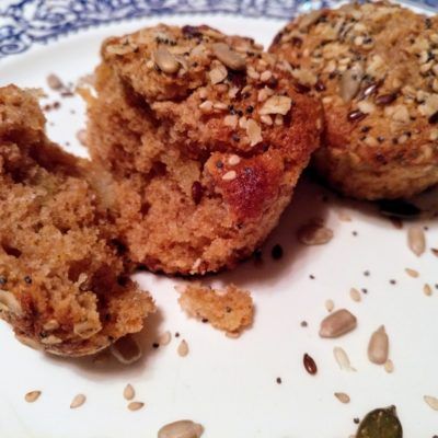Muffins de pera