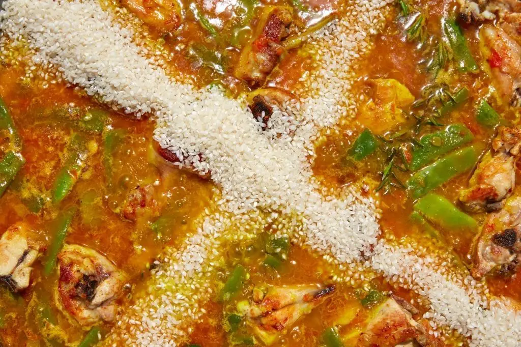 arroz paella valenciana