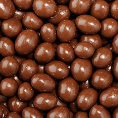 cacahuetes cubiertos de chocolate