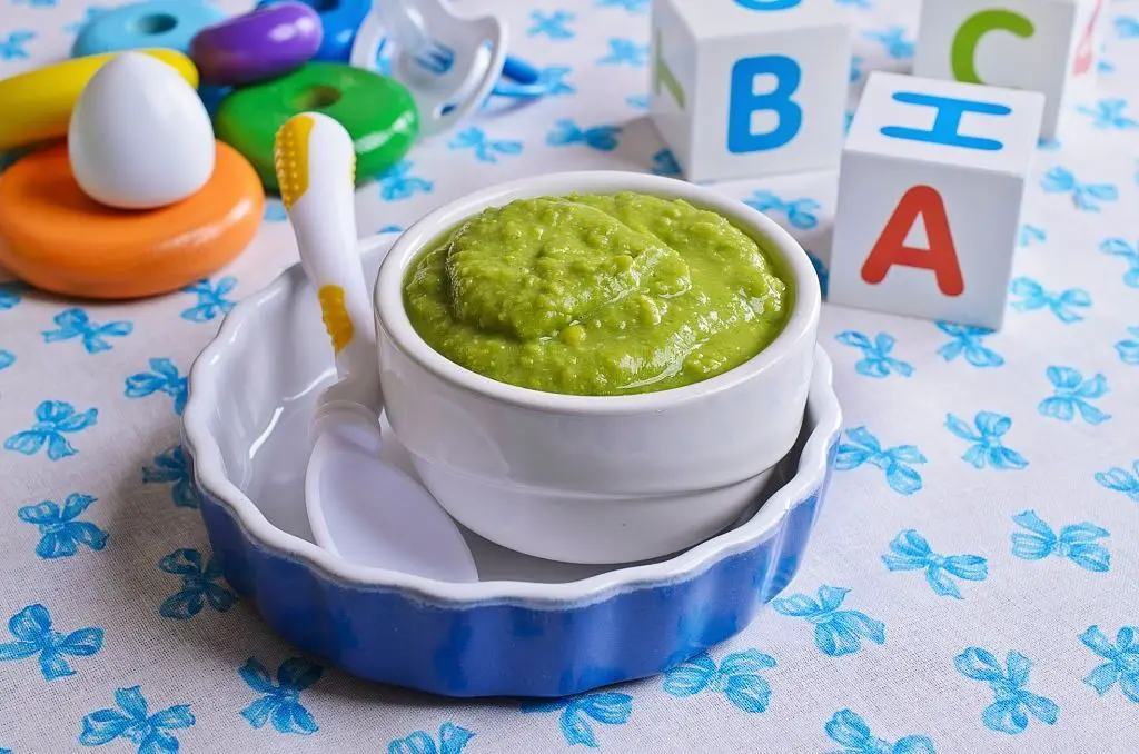 Puré de brócoli para bebés