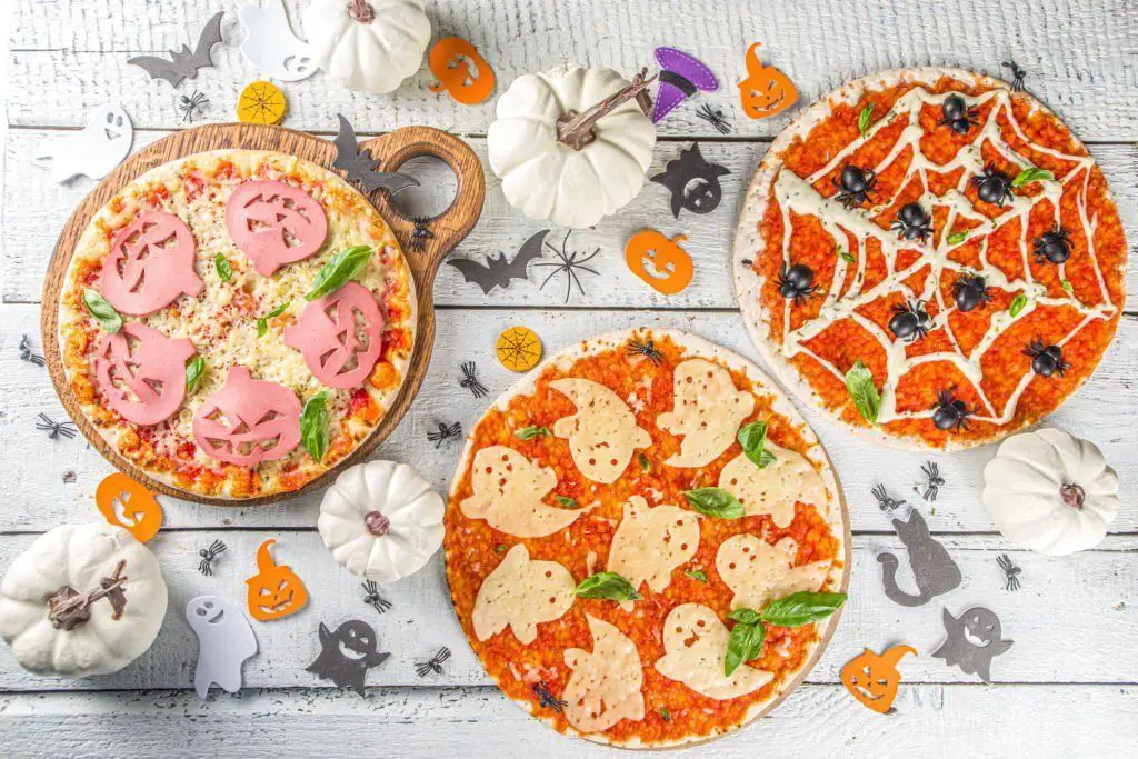 +4 Recetas de Pizza para Halloween 👻🍕 ¡Muy Fáciles!