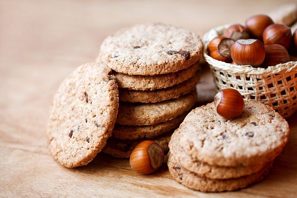 Galletas de avellana para bebés