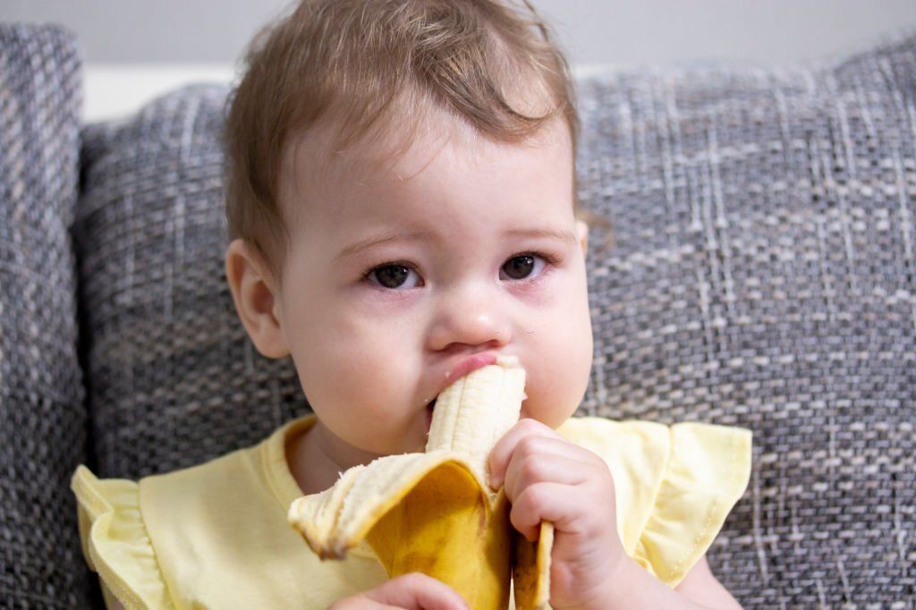Beneficios del plátano para bebés
