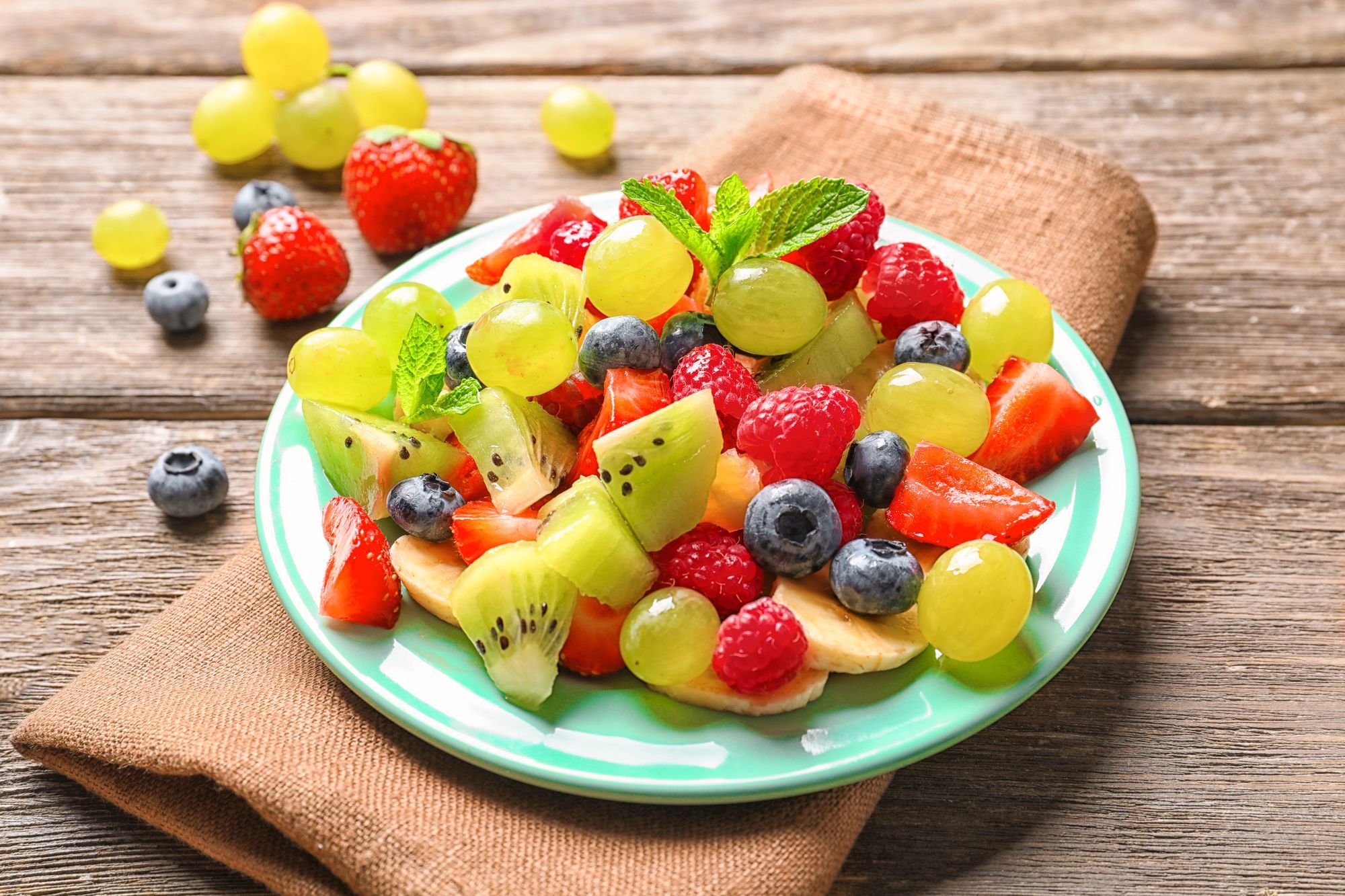 ensalada de frutas para niños