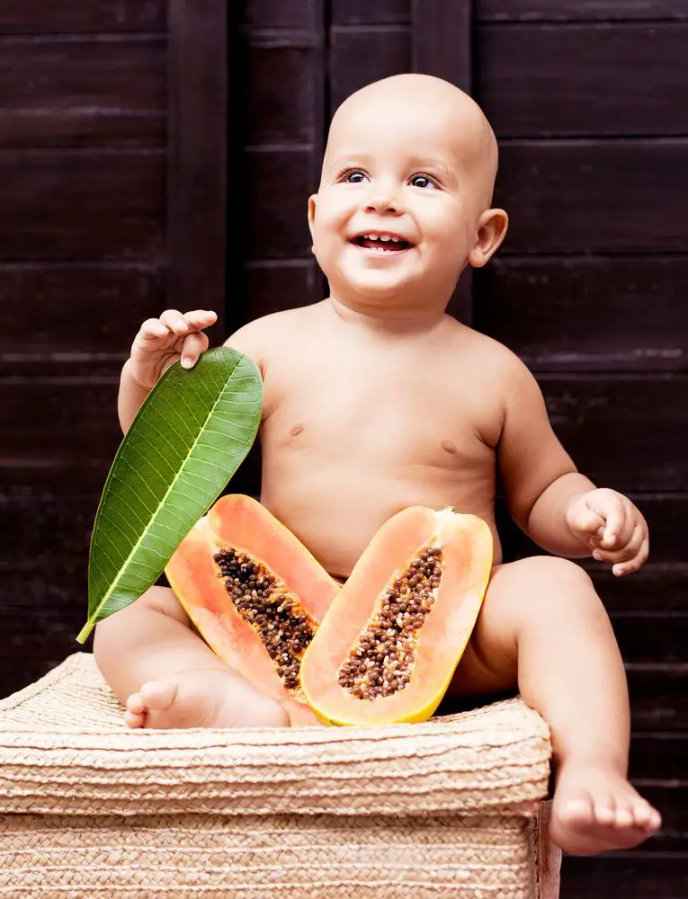 Beneficios de la papaya para bebés