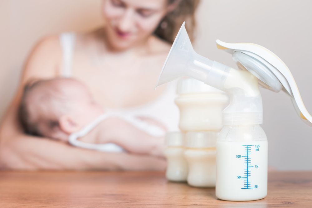 Extracción y almacenamiento leche materna