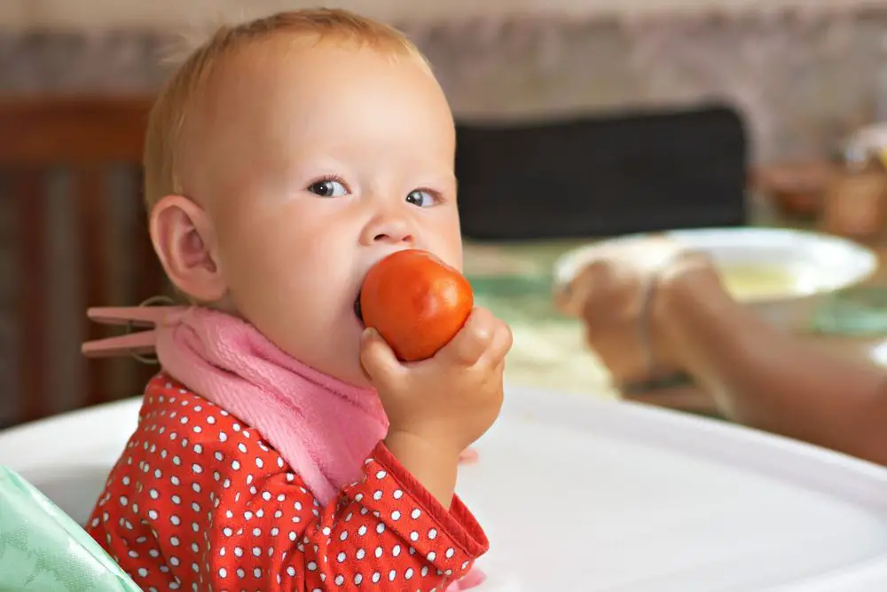 Propiedades y beneficios del tomate en la dieta del bebé