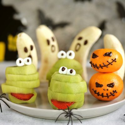 Fruta para Halloween