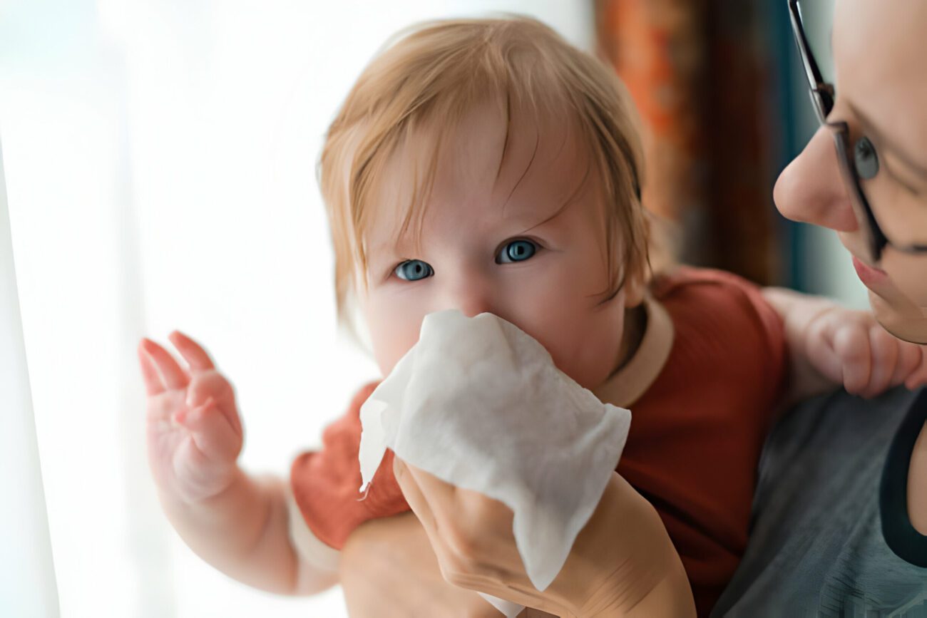 Alergias primaverales en bebés